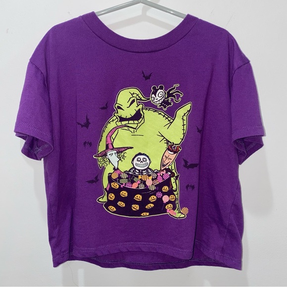 Disney Nightmare Before Christmas Children’s Tee, Girls 7/8, 60% Cotton - Picture 2 of 7